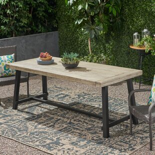 Narrow Outdoor Dining Table | Wayfair
